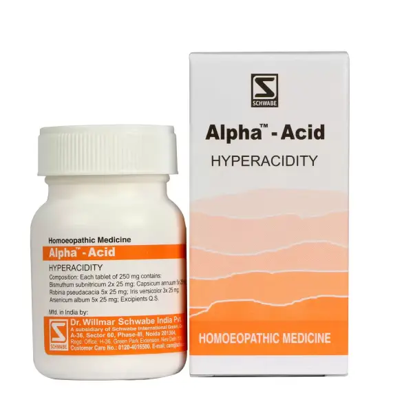 Dr Willmar Schwabe India Alpha - Acid Tablet